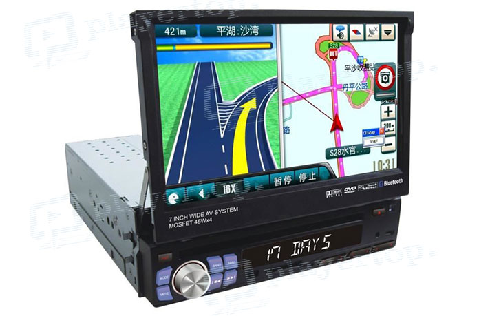 test autoradio GPS-1